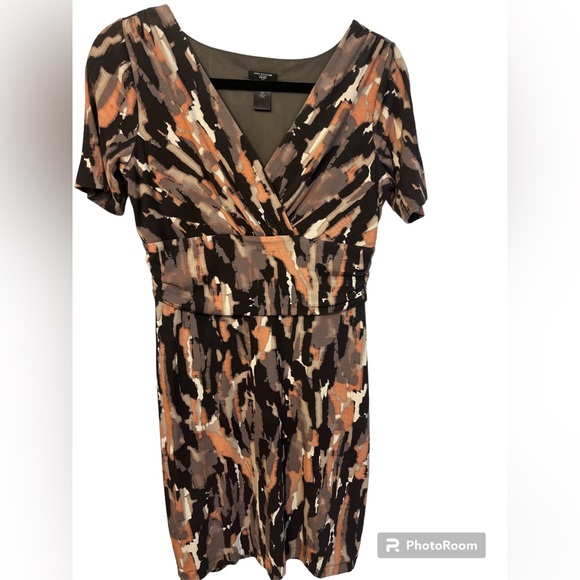 Ann Taylor EUC women’s dress size 6P..  pretty fall colors. - Picture 2 of 7